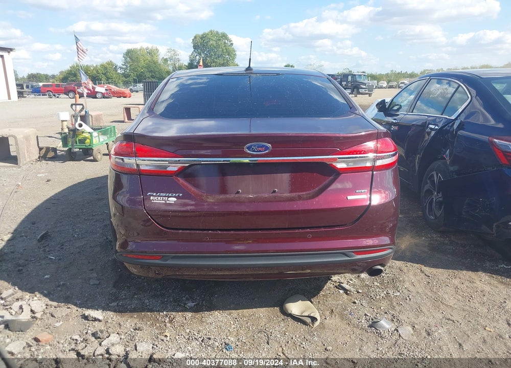 2017 FORD FUSION SE VIN: 3FA6P0HDXHR228215