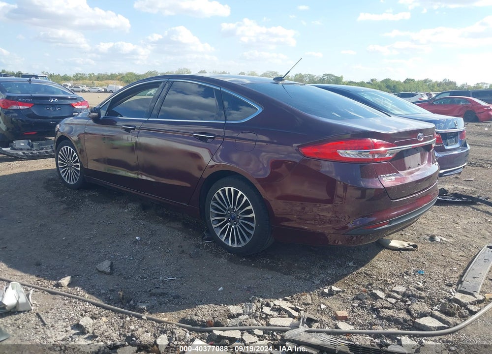 2017 FORD FUSION SE VIN: 3FA6P0HDXHR228215