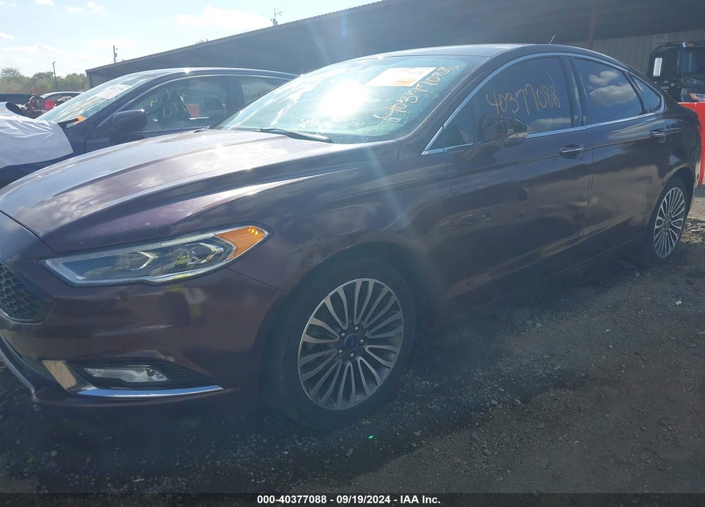 2017 FORD FUSION SE VIN: 3FA6P0HDXHR228215