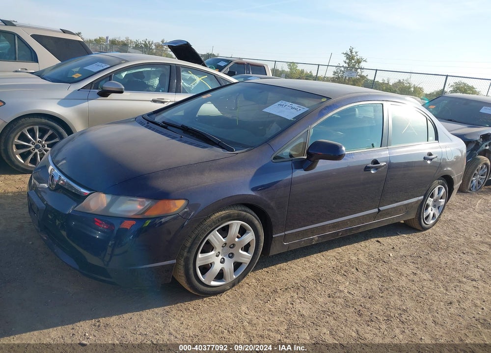 2007 HONDA CIVIC LX VIN: 1HGFA16507L084900