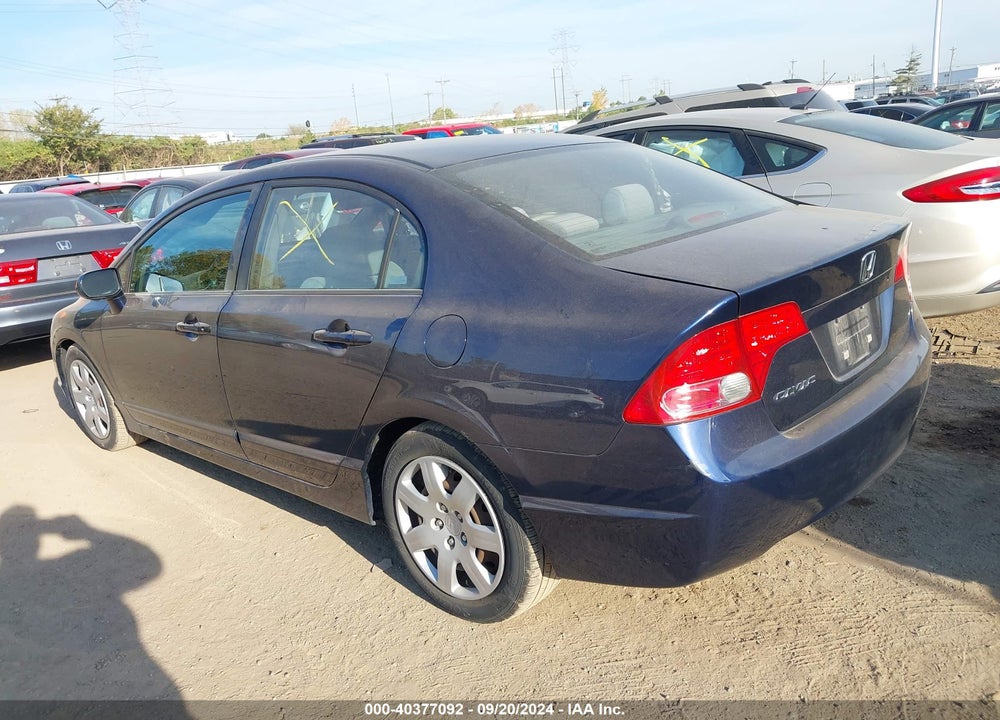 2007 HONDA CIVIC LX VIN: 1HGFA16507L084900