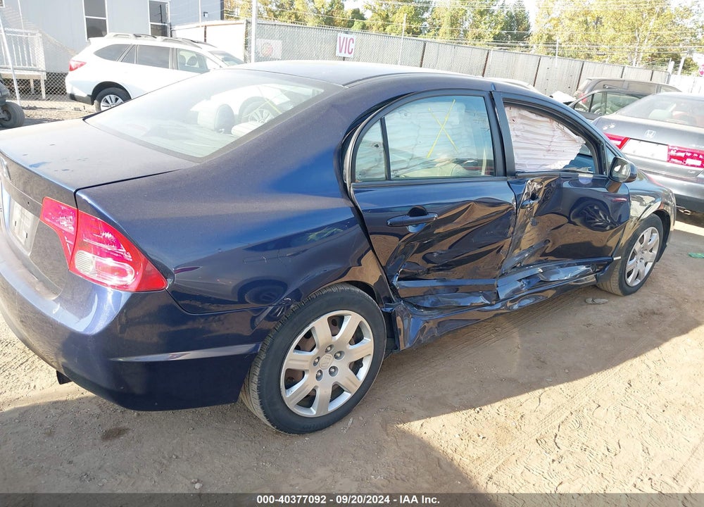 2007 HONDA CIVIC LX VIN: 1HGFA16507L084900