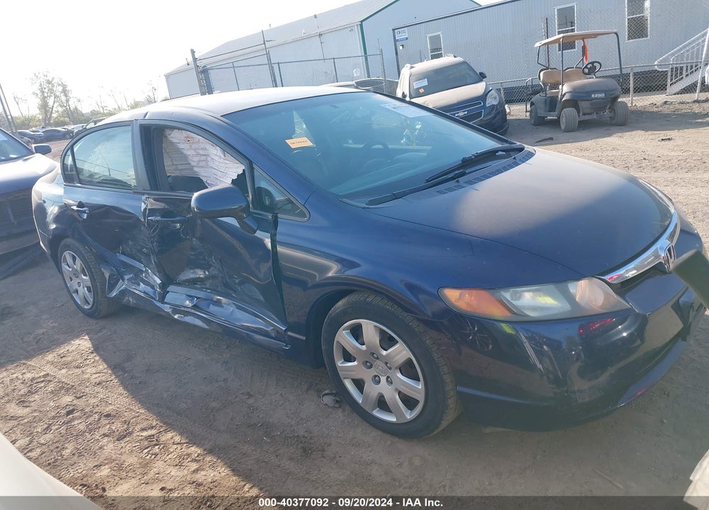2007 HONDA CIVIC LX VIN: 1HGFA16507L084900