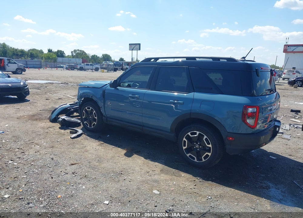 2023 FORD BRONCO SPORT OUTER BANKS VIN: 3FMCR9C67PRD72870