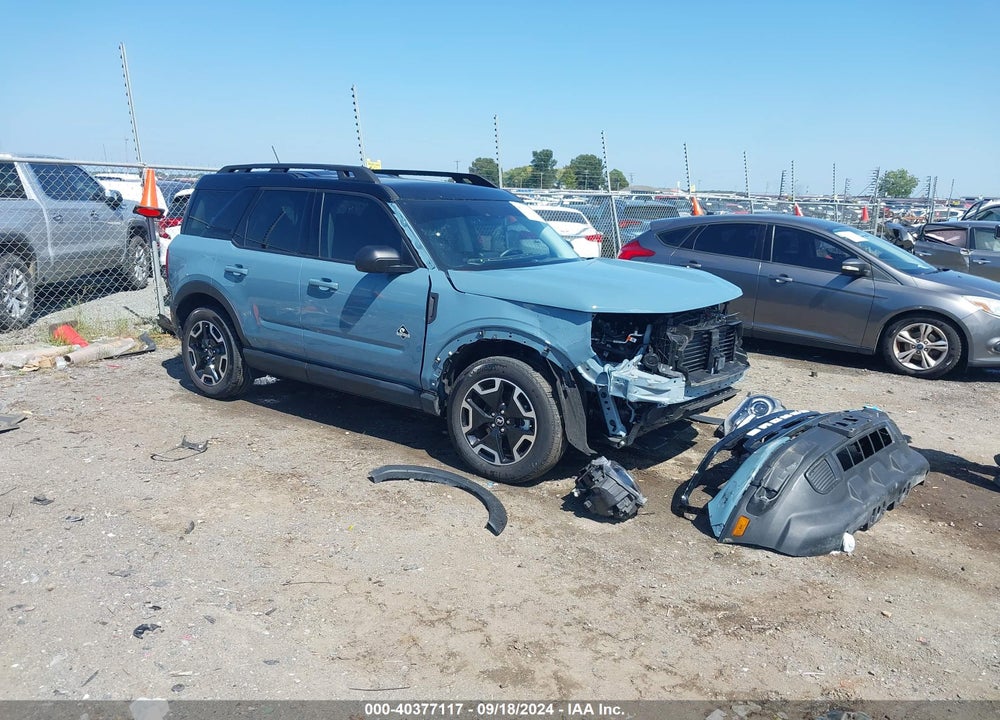2023 FORD BRONCO SPORT OUTER BANKS VIN: 3FMCR9C67PRD72870