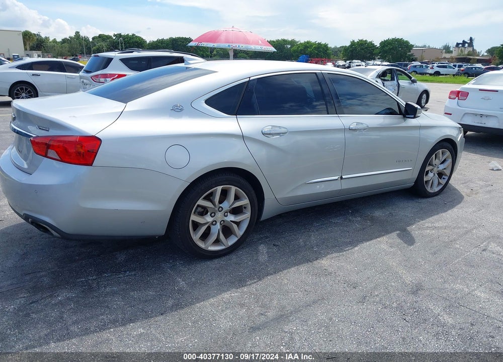 2018 CHEVROLET IMPALA 2LZ VIN: 2G1125S31J9122661