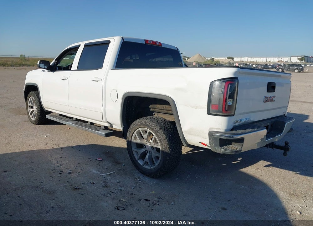 2018 GMC SIERRA 1500 SLT VIN: 3GTU2NEC4JG640303