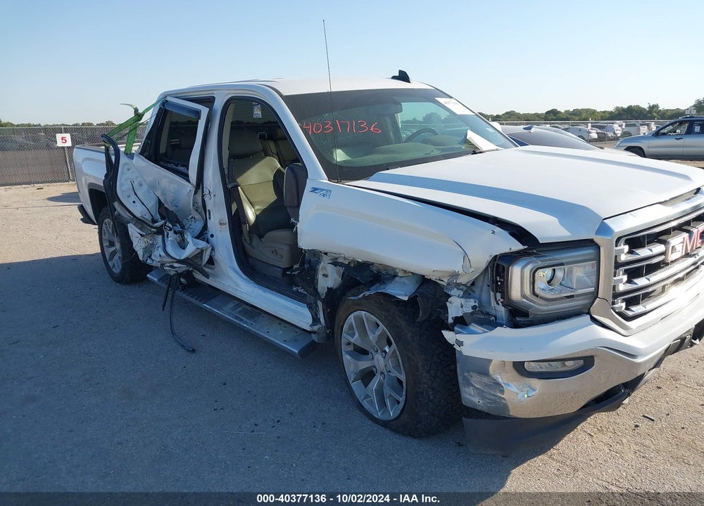 2018 GMC SIERRA 1500 SLT VIN: 3GTU2NEC4JG640303