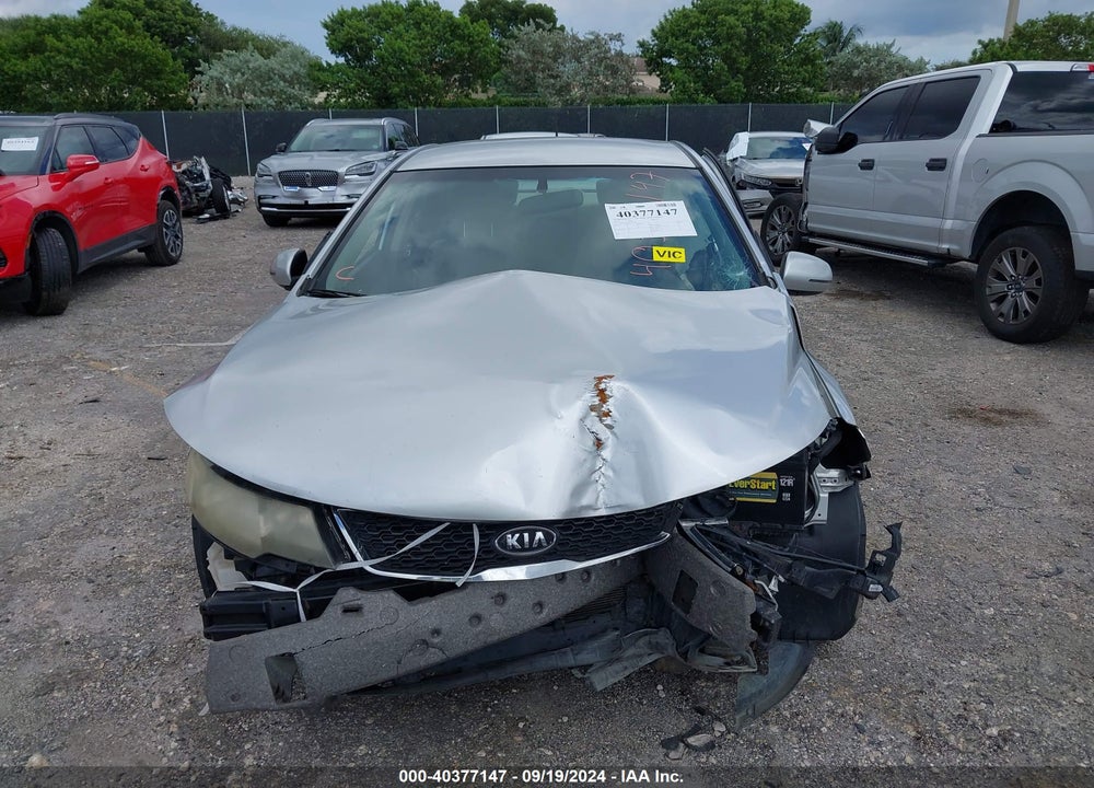 2013 KIA FORTE EX VIN: KNAFU4A20D5738747