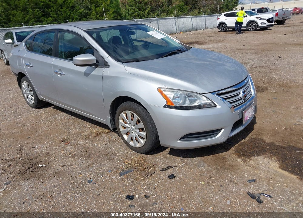 2015 NISSAN SENTRA S VIN: 3N1AB7APXFY338249