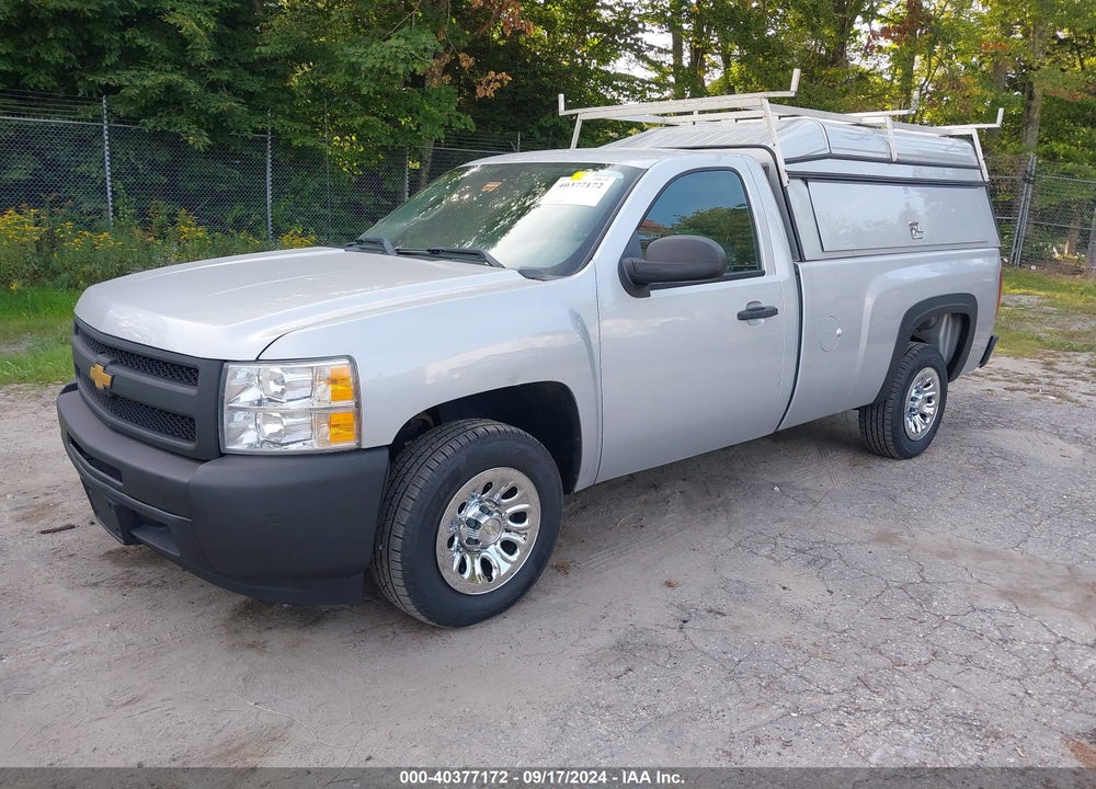 2013 CHEVROLET SILVERADO 1500 WORK TRUCK VIN: 1GCNCPEX8DZ404869