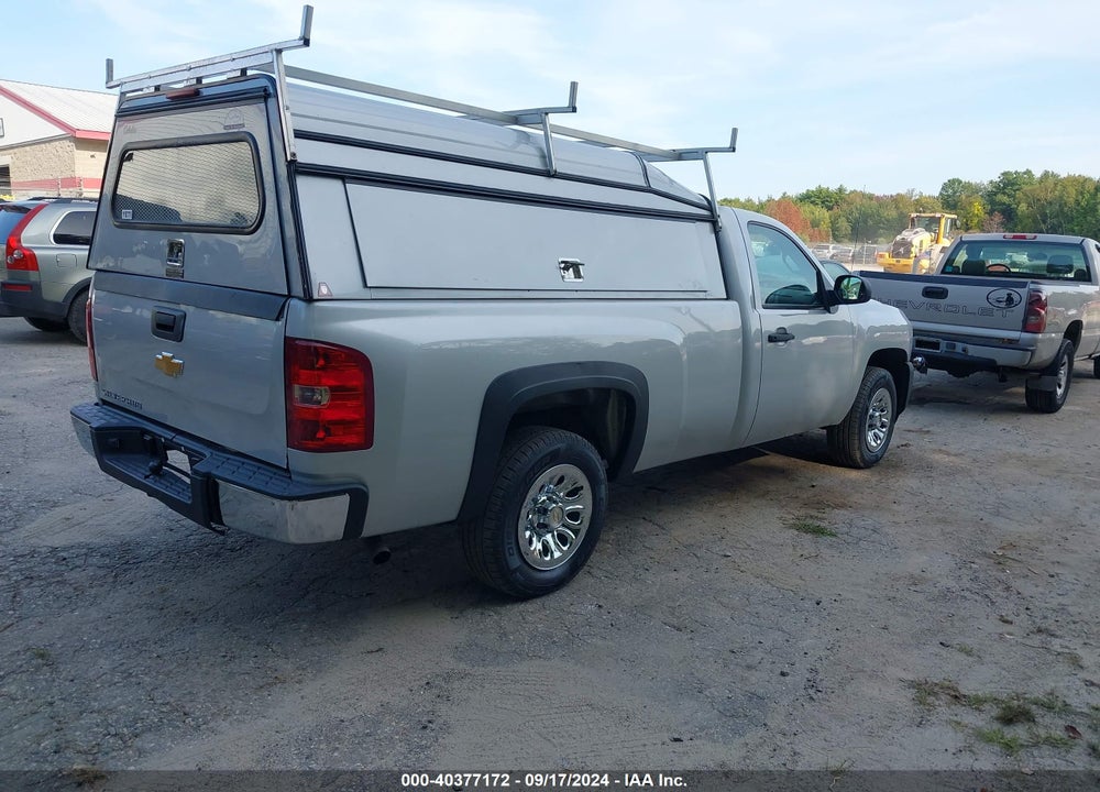 2013 CHEVROLET SILVERADO 1500 WORK TRUCK VIN: 1GCNCPEX8DZ404869