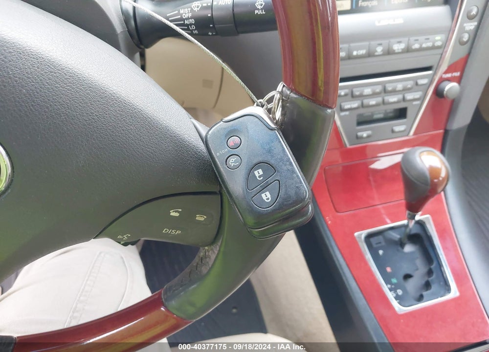 2007 LEXUS ES 350 VIN: JTHBJ46G072029979