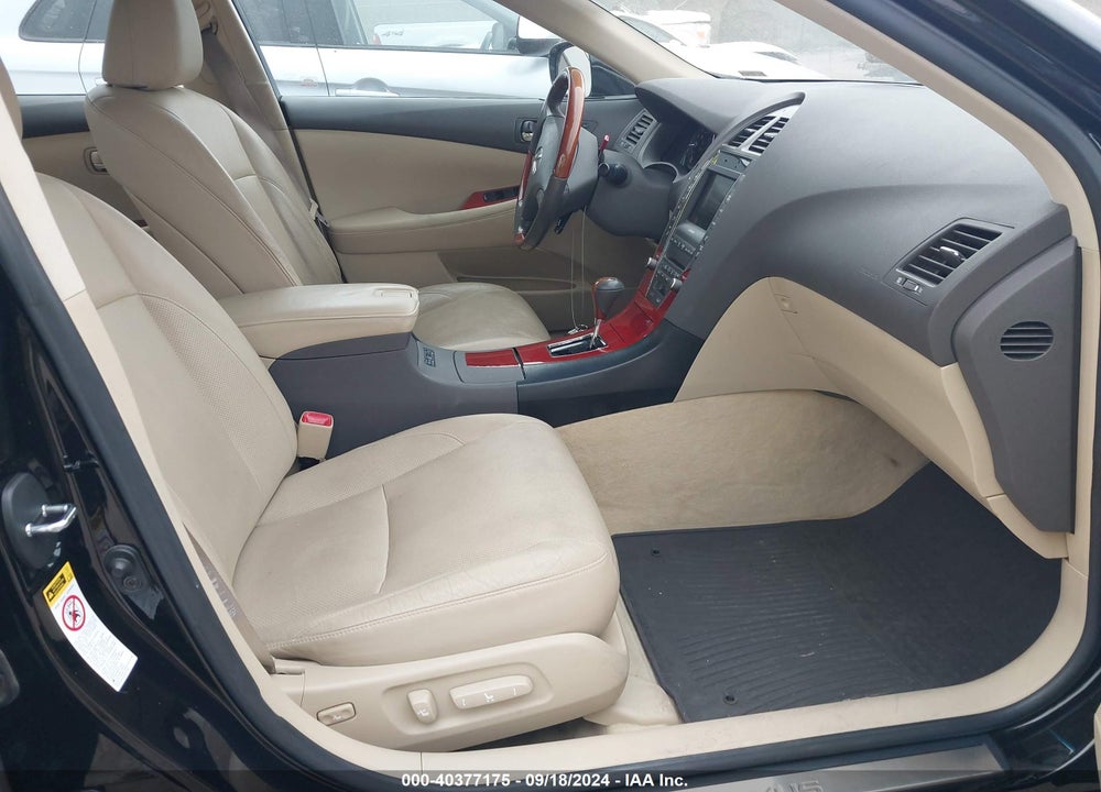 2007 LEXUS ES 350 VIN: JTHBJ46G072029979