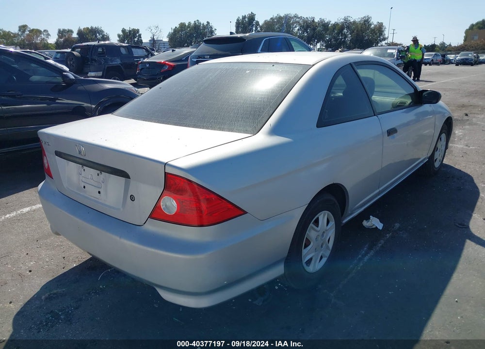 2004 HONDA CIVIC VP VIN: 1HGEM22144L041233