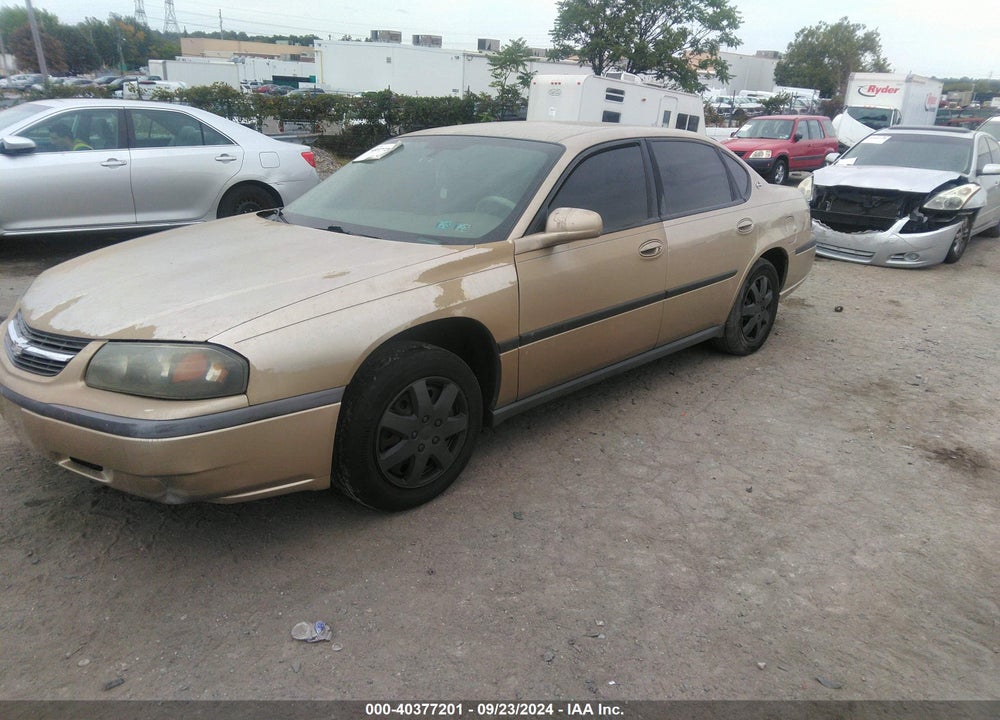 2005 CHEVROLET IMPALA VIN: 2G1WF52E759338287