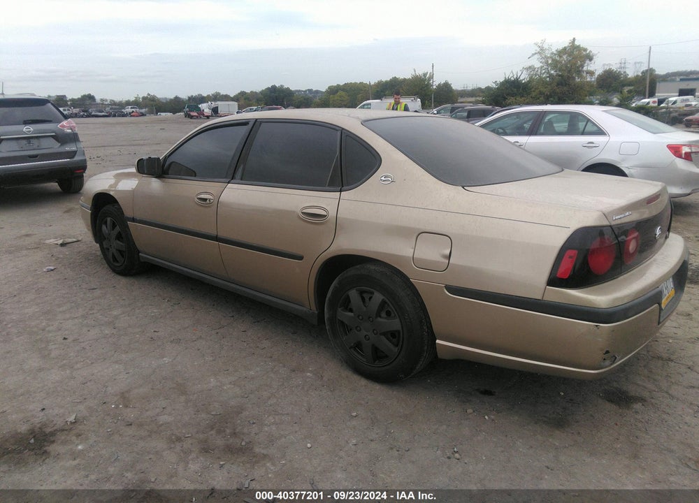 2005 CHEVROLET IMPALA VIN: 2G1WF52E759338287