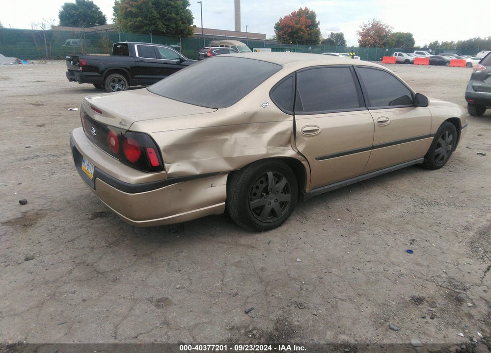 2005 CHEVROLET IMPALA VIN: 2G1WF52E759338287