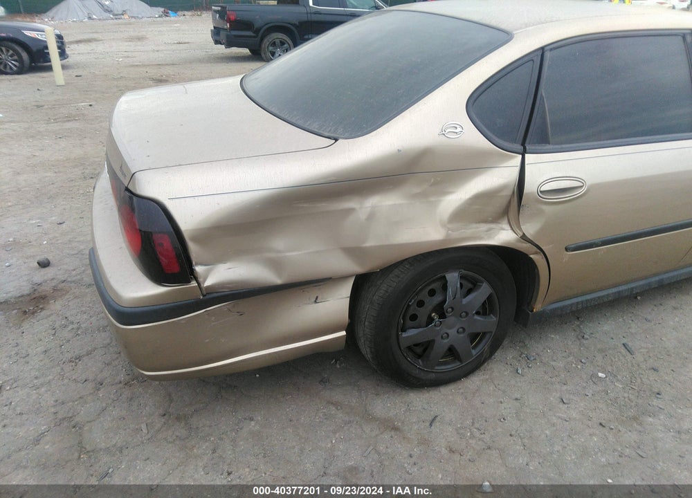 2005 CHEVROLET IMPALA VIN: 2G1WF52E759338287