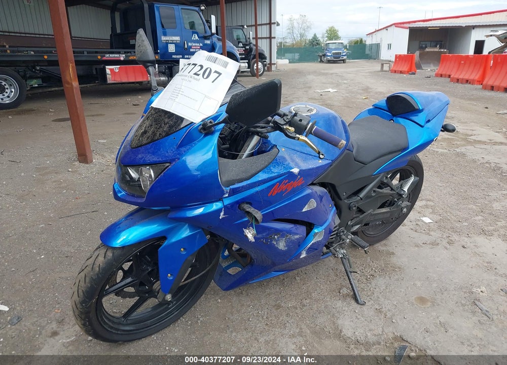 2008 KAWASAKI EX250 J VIN: JKAEXMJ1X8DA03845