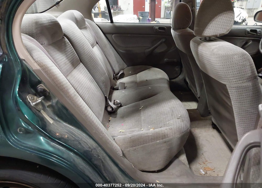 2000 HONDA CIVIC VALUE PACKAGE VIN: 2HGEJ6618YH500888