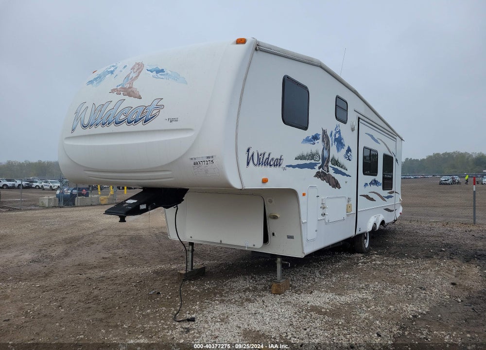 2006 FOREST RIVER WILDCA VIN: 4X4FWCD236V014535