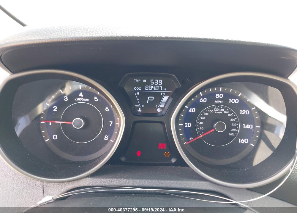 2013 HYUNDAI ELANTRA GLS VIN: 5NPDH4AE1DH379370