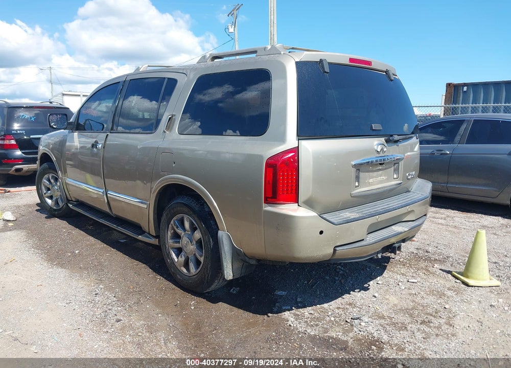 2004 INFINITI QX56 VIN: 5N3AA08C54N804497