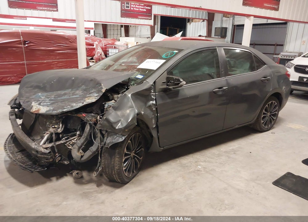 2015 TOYOTA COROLLA S PLUS VIN: 5YFBURHE6FP194243