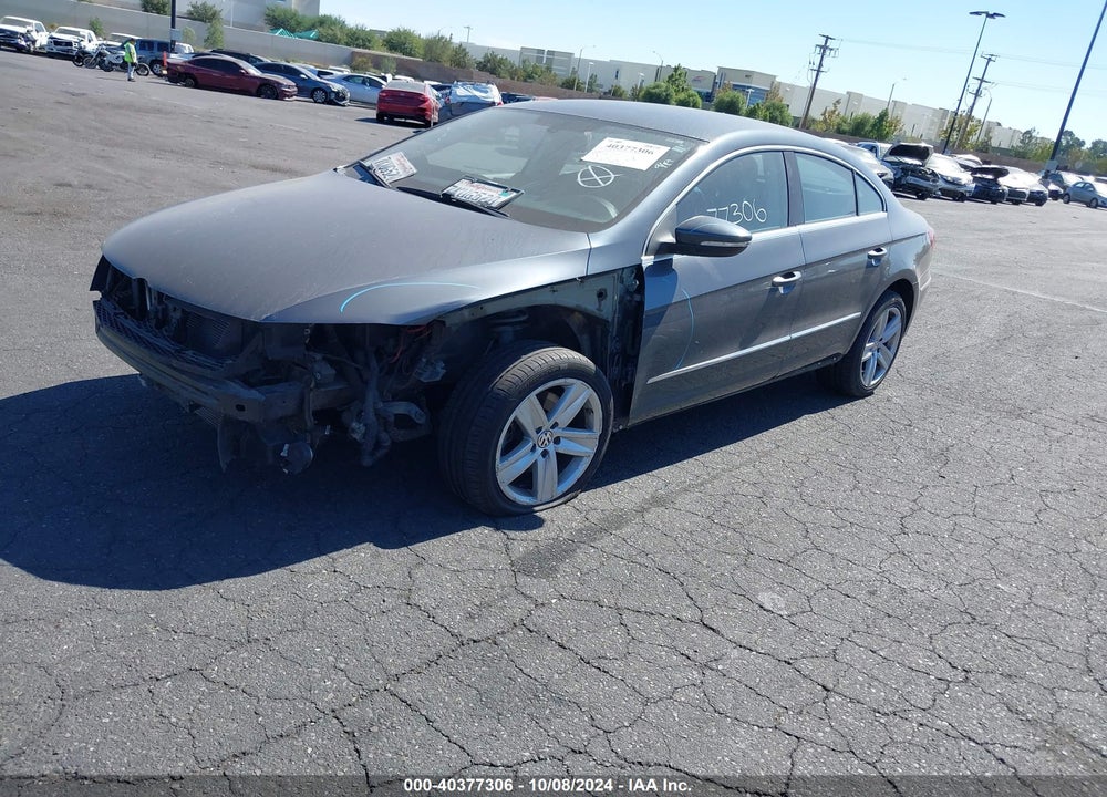 2015 VOLKSWAGEN CC 2.0T SPORT VIN: WVWBP7AN6FE823339