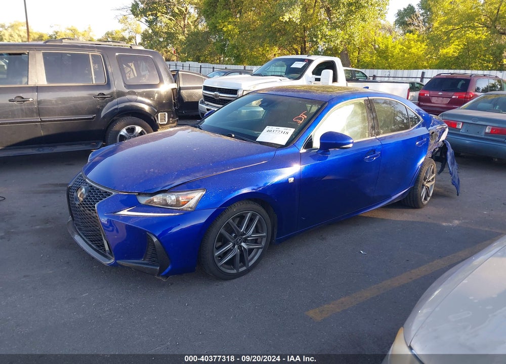 2019 LEXUS IS VIN: JTHCZ1D26K5016194