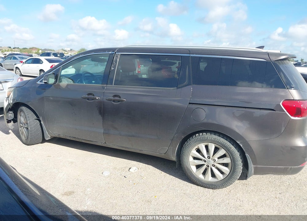 2016 KIA SEDONA EX VIN: KNDMC5C18G6168440