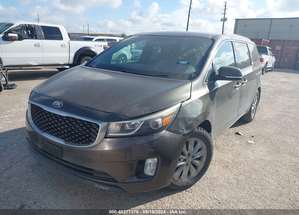 2016 KIA SEDONA EX VIN: KNDMC5C18G6168440