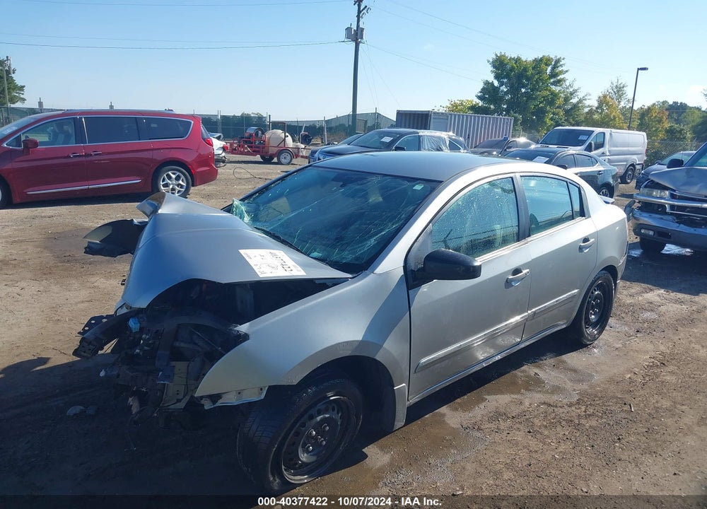 2012 NISSAN SENTRA 2.0 S VIN: 3N1AB6AP1CL612781