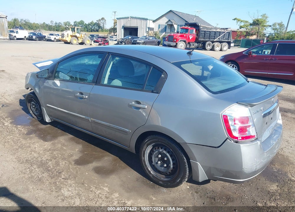 2012 NISSAN SENTRA 2.0 S VIN: 3N1AB6AP1CL612781