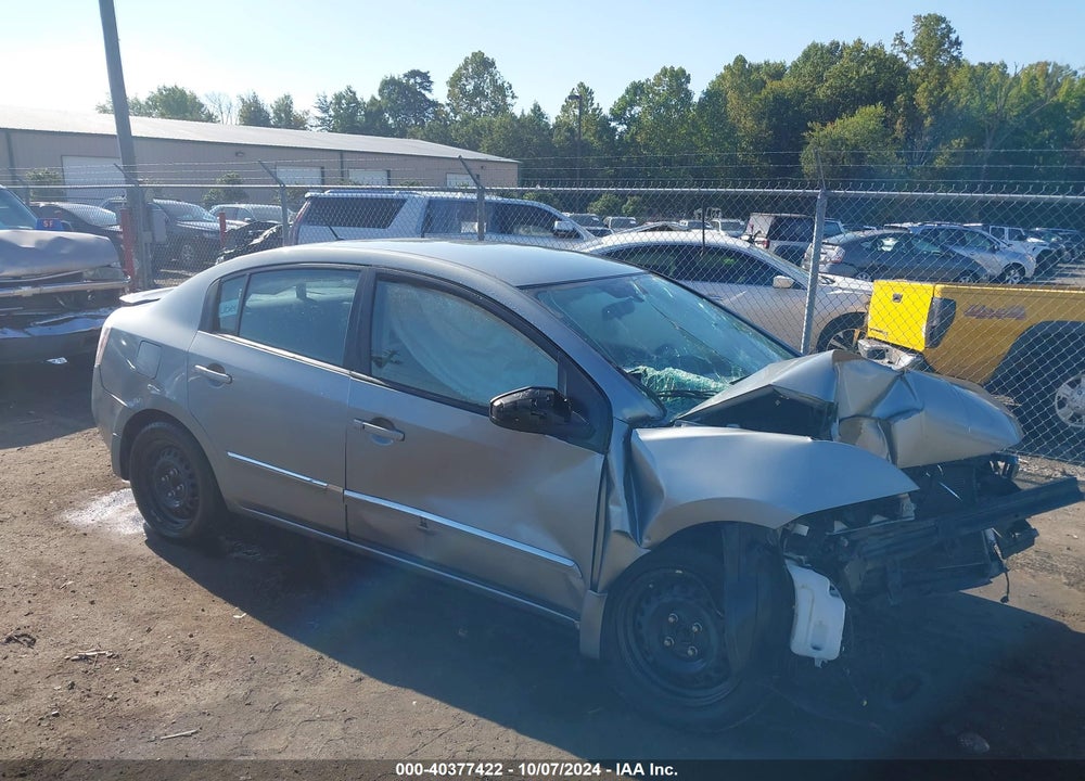 2012 NISSAN SENTRA 2.0 S VIN: 3N1AB6AP1CL612781