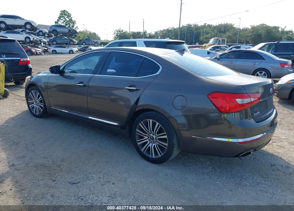 2014 KIA CADENZA PREMIUM VIN: KNALN4D74E5155963