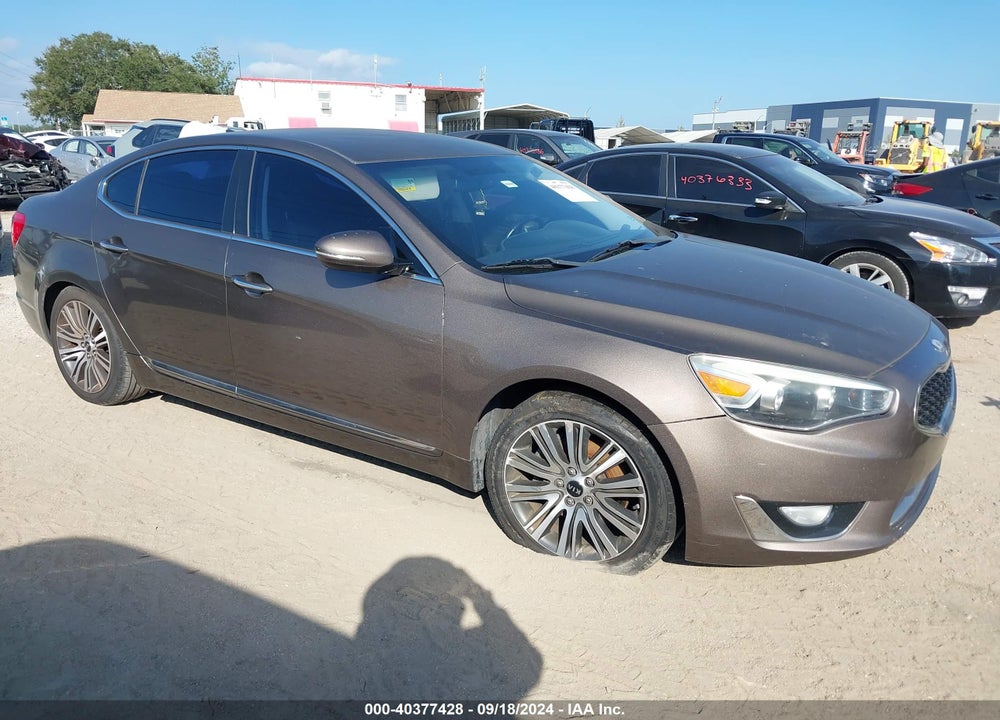 2014 KIA CADENZA PREMIUM VIN: KNALN4D74E5155963