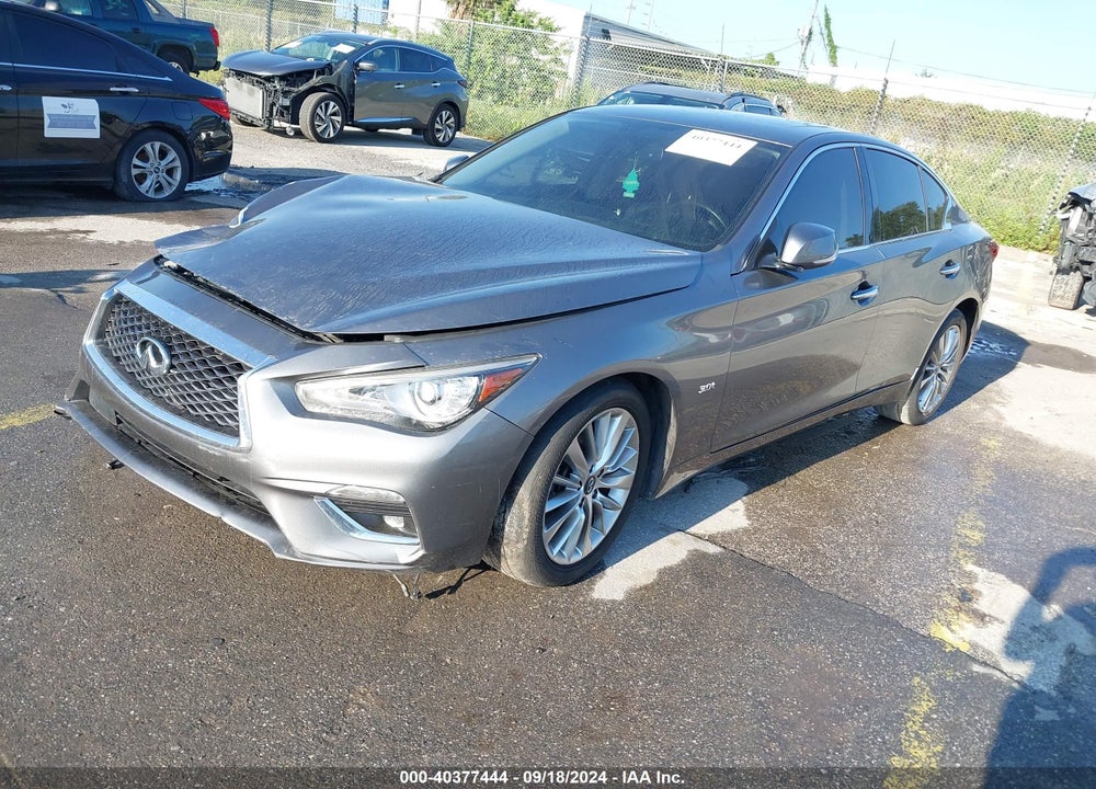 2019 INFINITI Q50 3.0T LUXE VIN: JN1EV7AR5KM555795