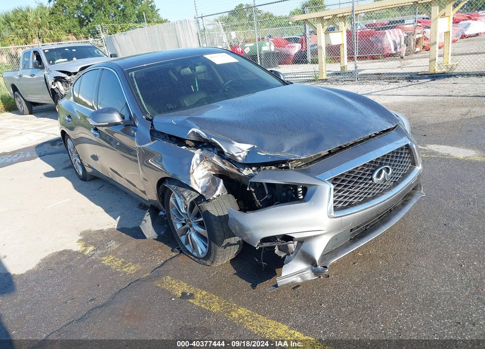 2019 INFINITI Q50 3.0T LUXE VIN: JN1EV7AR5KM555795