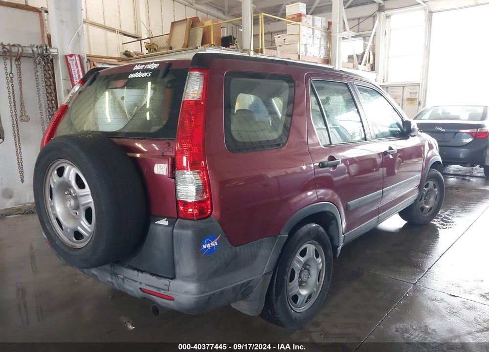 2006 HONDA CR-V LX VIN: SHSRD78566U431465