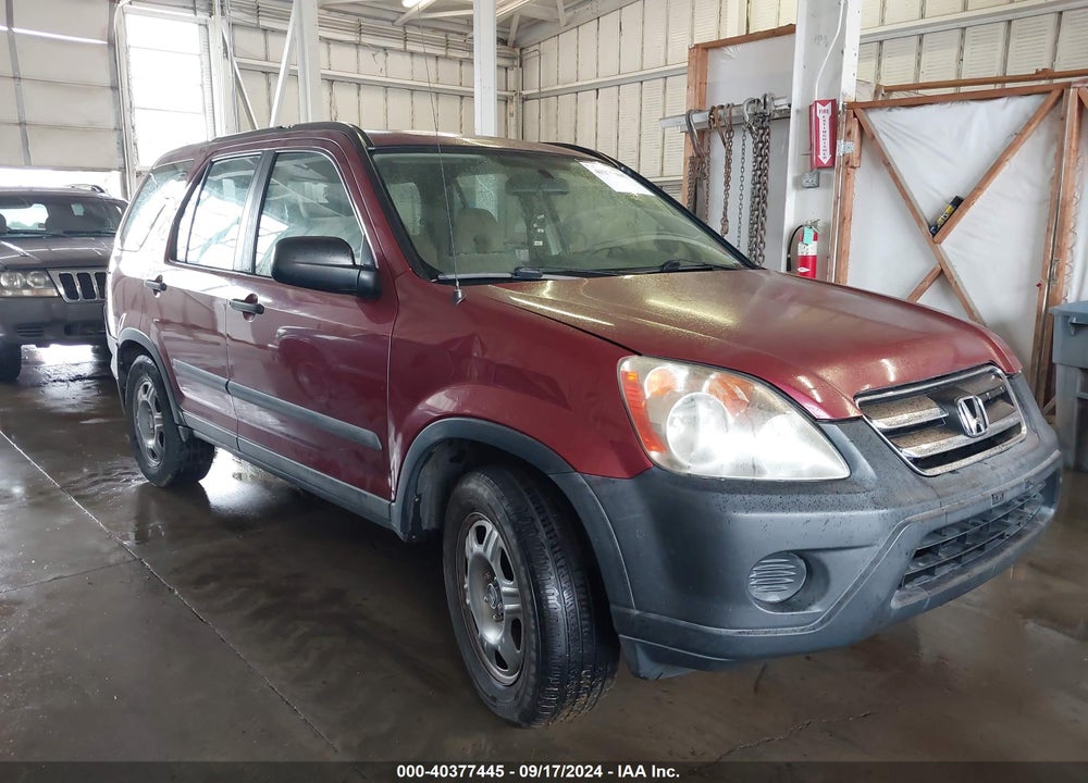 2006 HONDA CR-V LX VIN: SHSRD78566U431465
