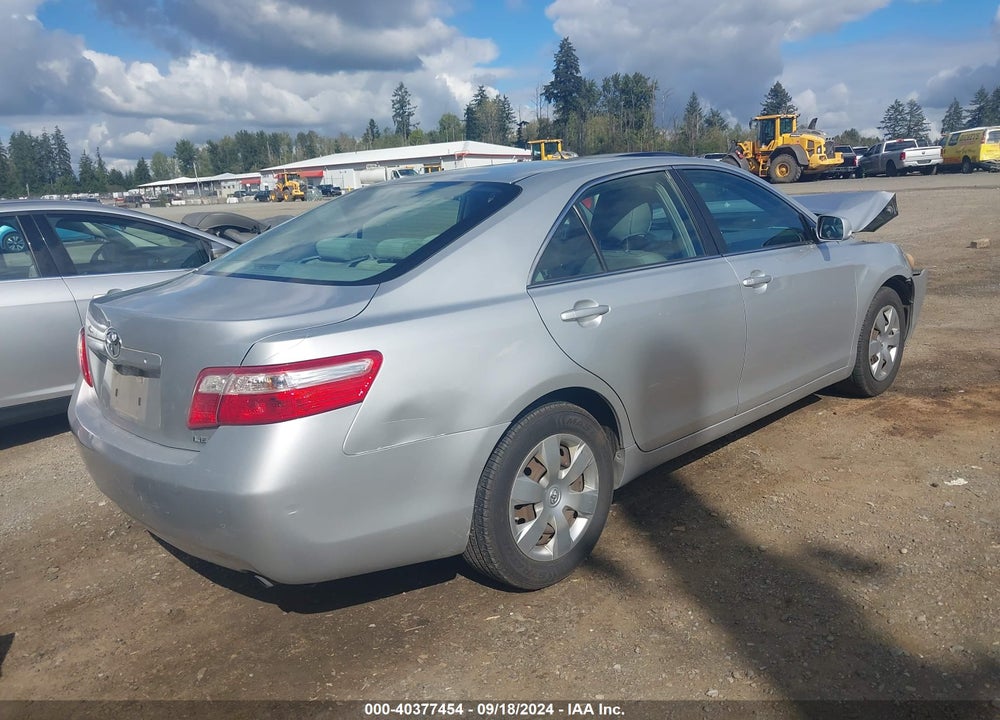 2008 TOYOTA CAMRY LE VIN: 4T4BE46K58R035780