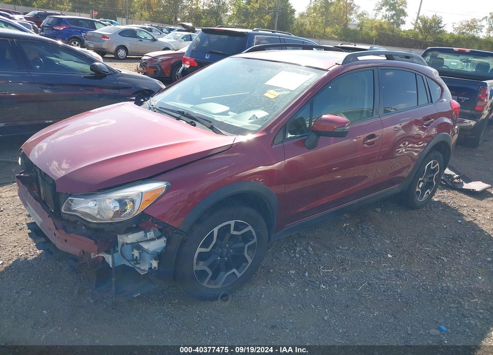 2016 SUBARU CROSSTREK 2.0I LIMITED VIN: JF2GPANC8G8288463