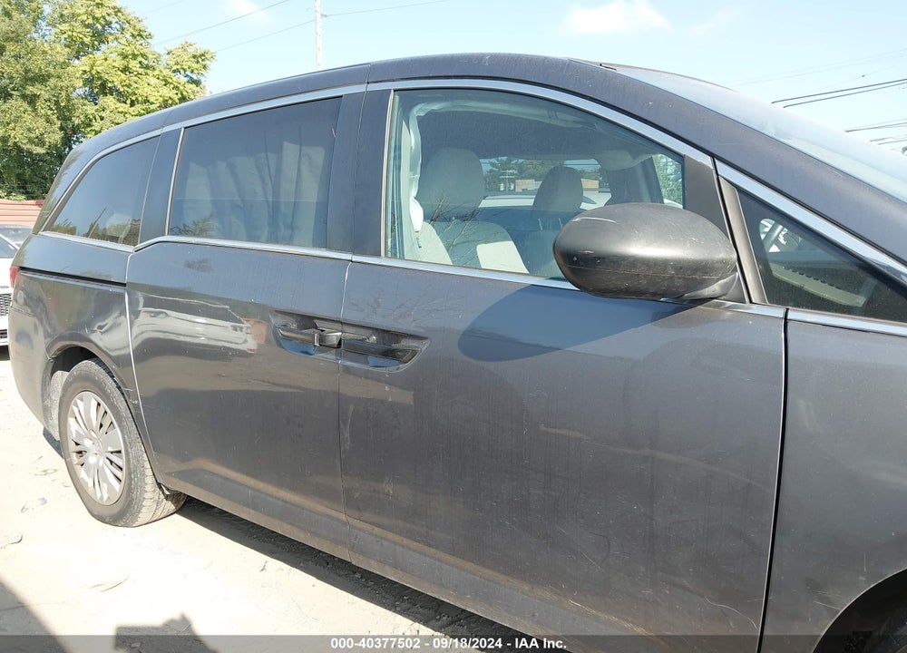 2017 HONDA ODYSSEY LX VIN: 5FNRL5H26HB017352