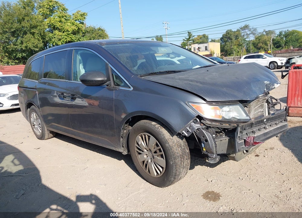2017 HONDA ODYSSEY LX VIN: 5FNRL5H26HB017352