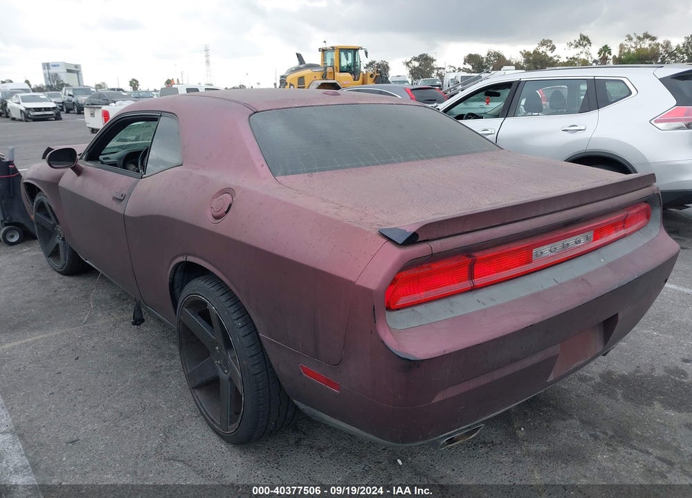 2011 DODGE CHALLENGER VIN: 2B3CJ4DG7BH508443