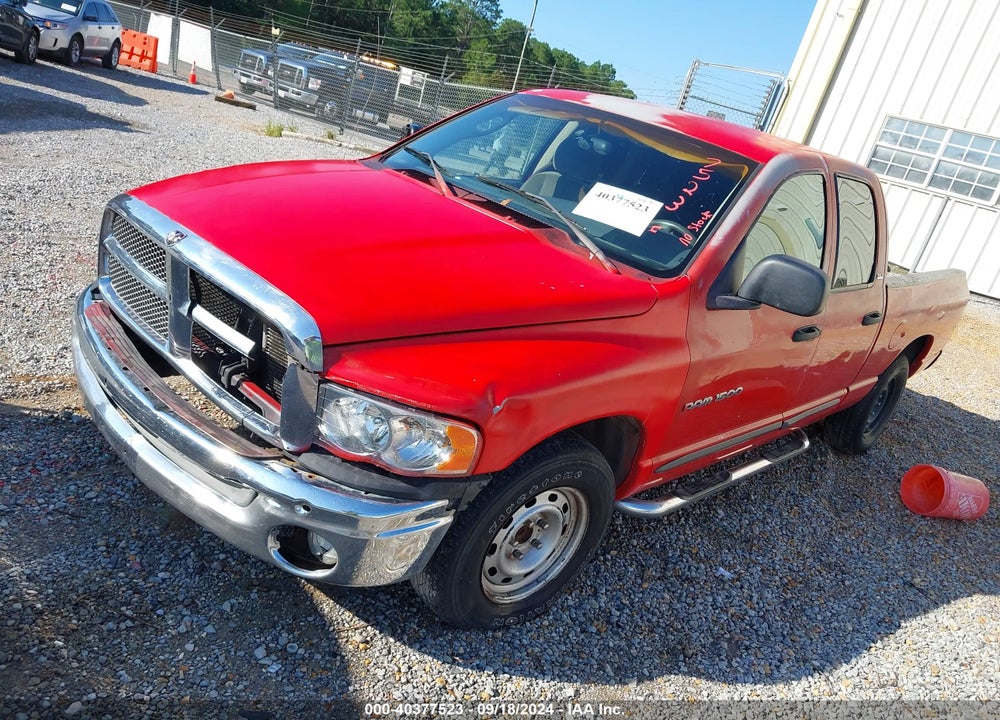 2002 DODGE RAM 1500 SLT VIN: 1D7HA18N92S523620