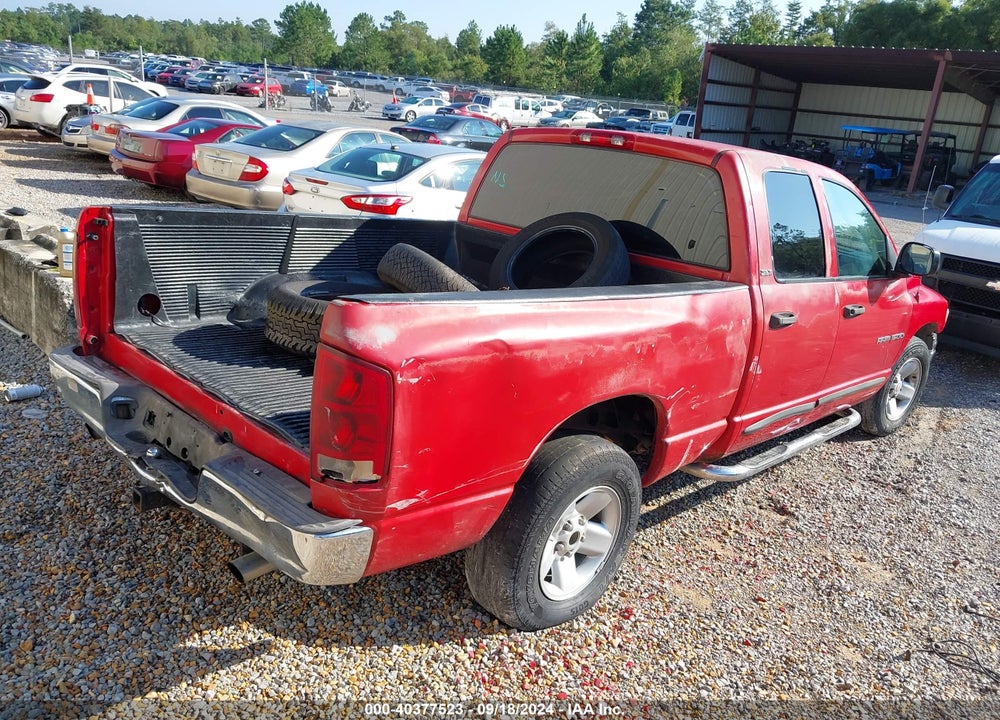 2002 DODGE RAM 1500 SLT VIN: 1D7HA18N92S523620