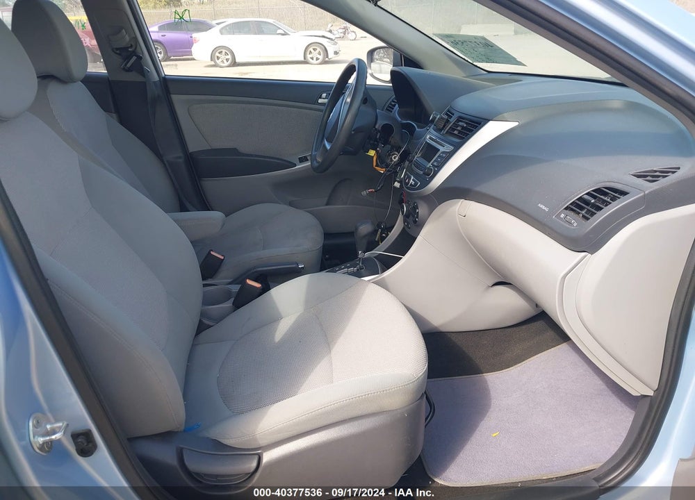 2014 HYUNDAI ACCENT GS VIN: KMHCT5AE9EU160028